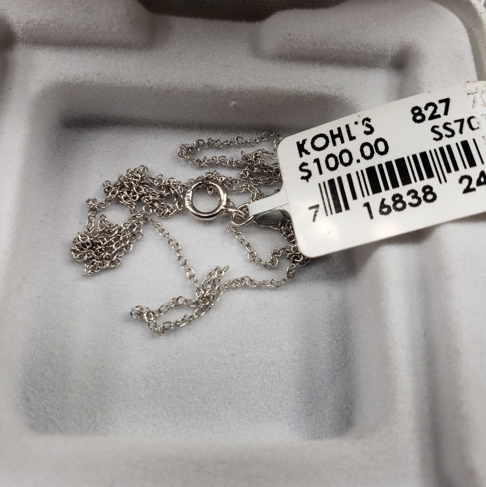 Sterling Silver Chain Necklace NWT